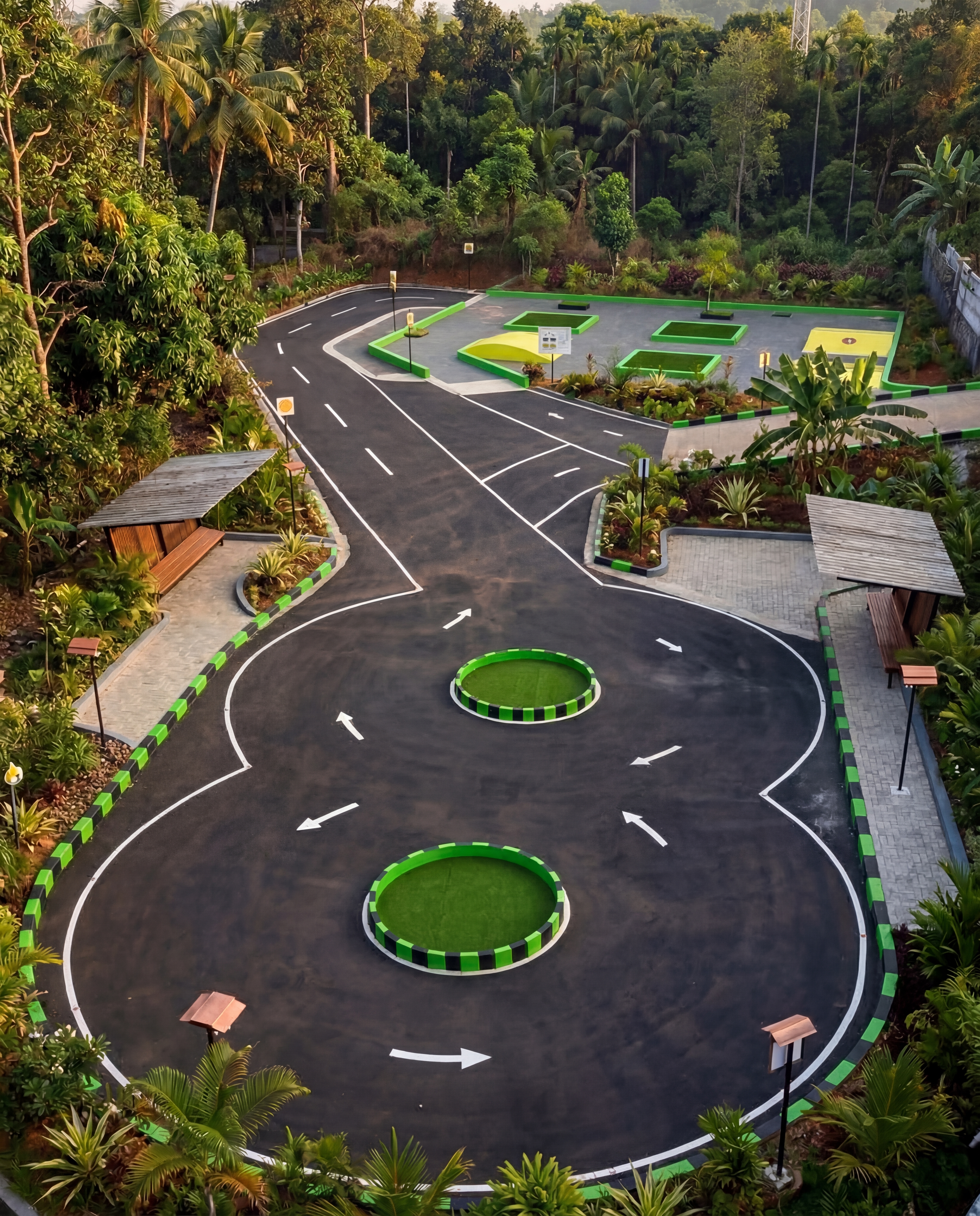 Driving Test Tracks - Mariya Industrial Training